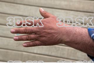 Caucasian man hand reference 0002